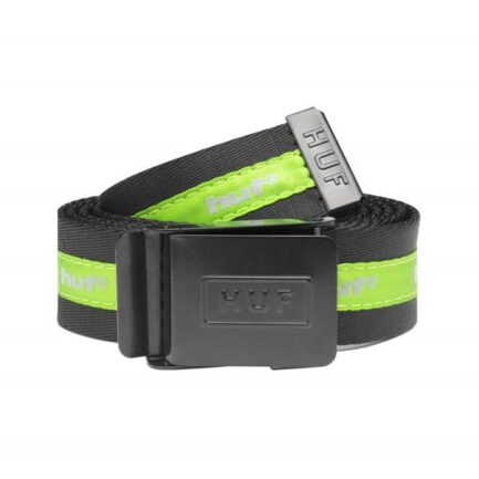 HUF Easy Scout Belt - Black/Green (AC00412-BKGRN)