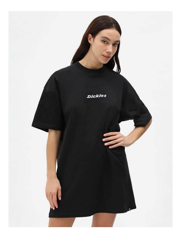 Dickies-Women-Loretto-Dress-Black-DK0A4XB8BLK-1 dickies γυναικειο φορεμα μπλουζα