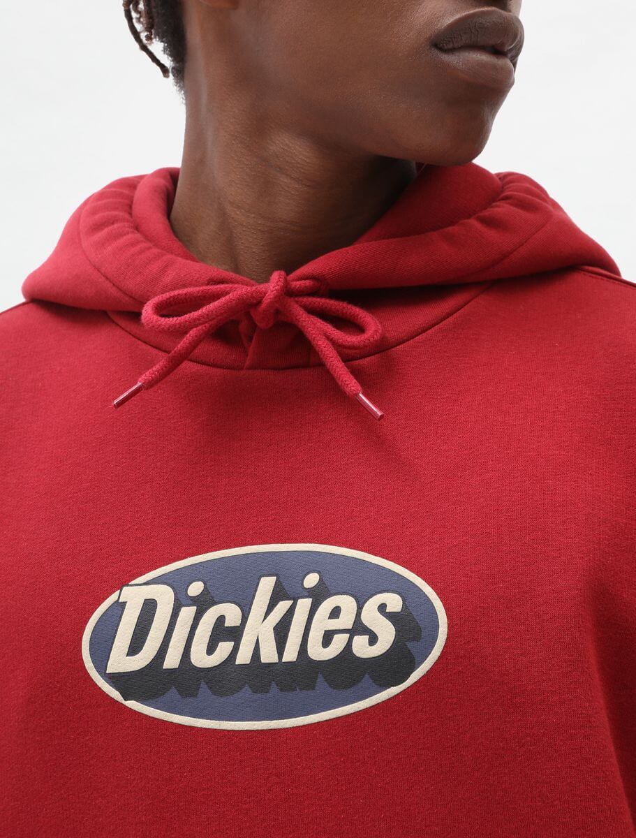 Dickies red outlet hoodie