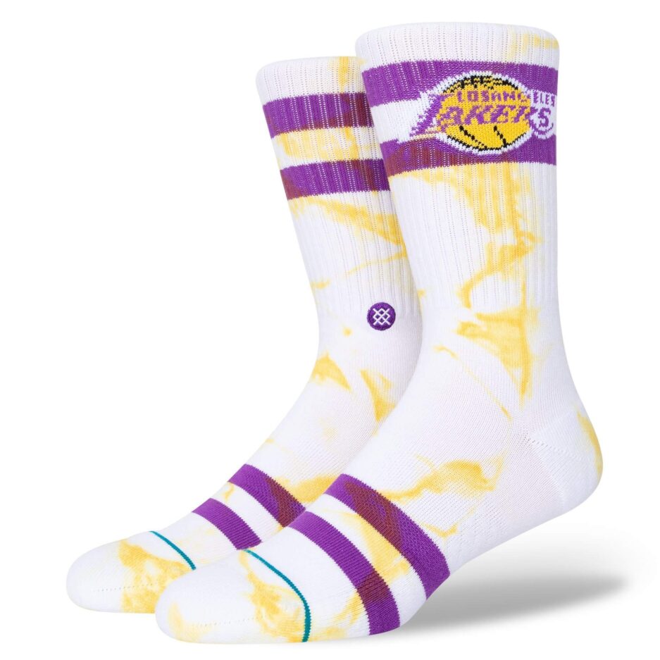 stance nba lakers καλτσες