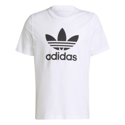 adidas trefoil tshirt ανδρικο ασπρο