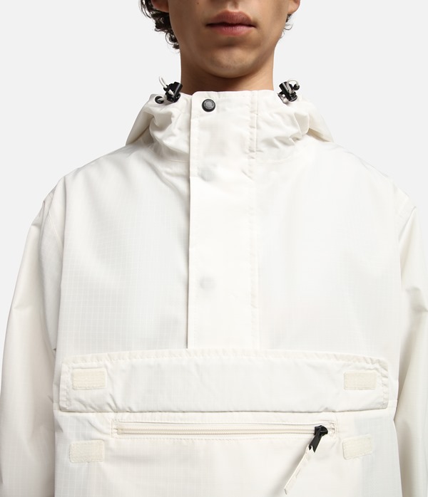 White anorak on sale