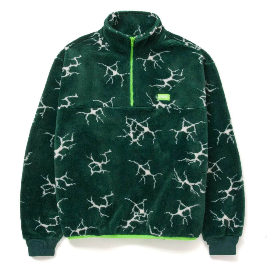 huf fleece sherpa φουτερ