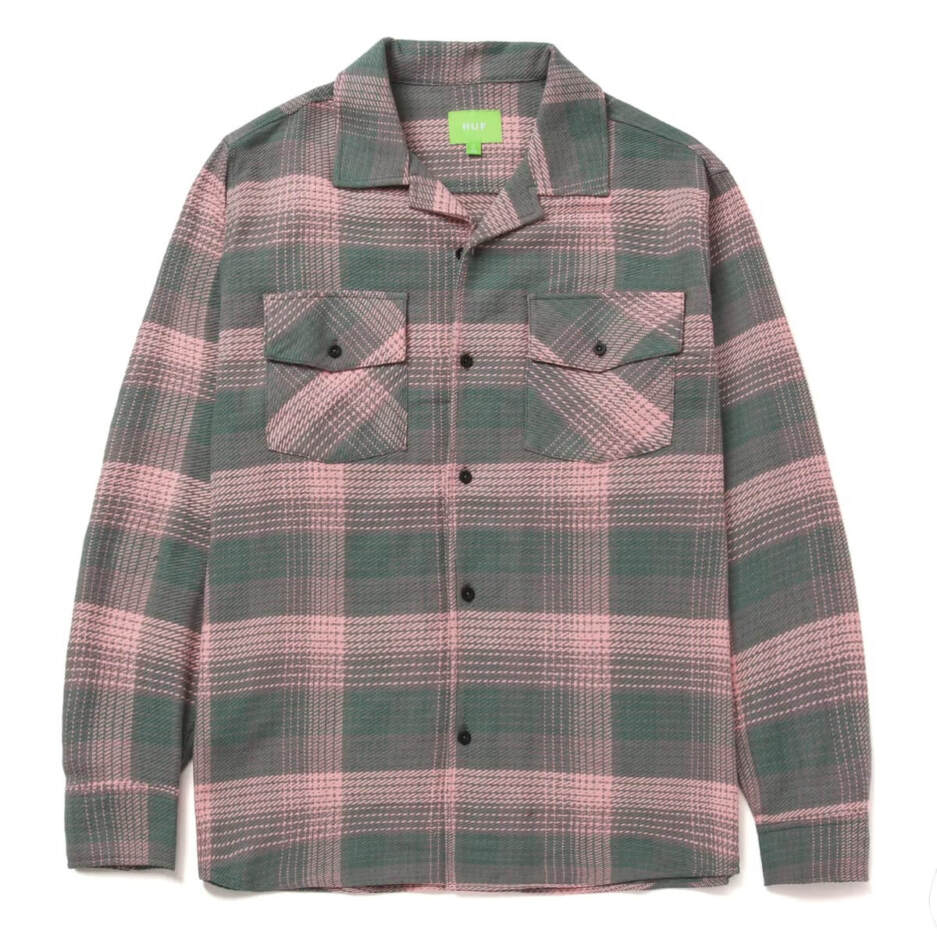 huf flannel πουκαμισα