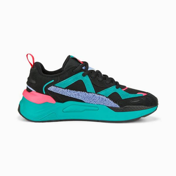 Puma RS Simul8 Fandom Sneakers Black Deep Aqua Slide Culture