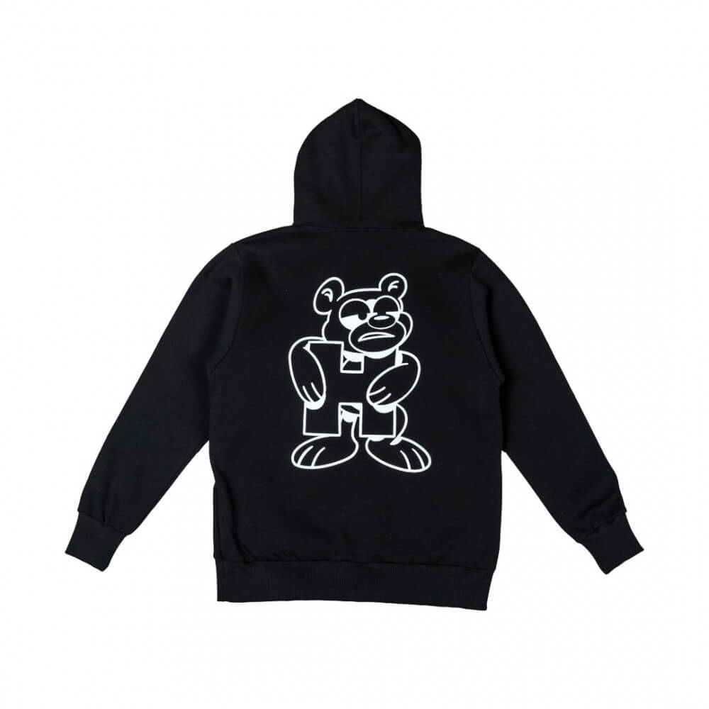 HVNT Bear's Protect Hoodie - Black · Slide Culture