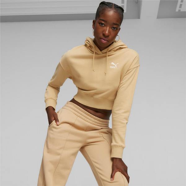 Cropped cheap hoodie puma