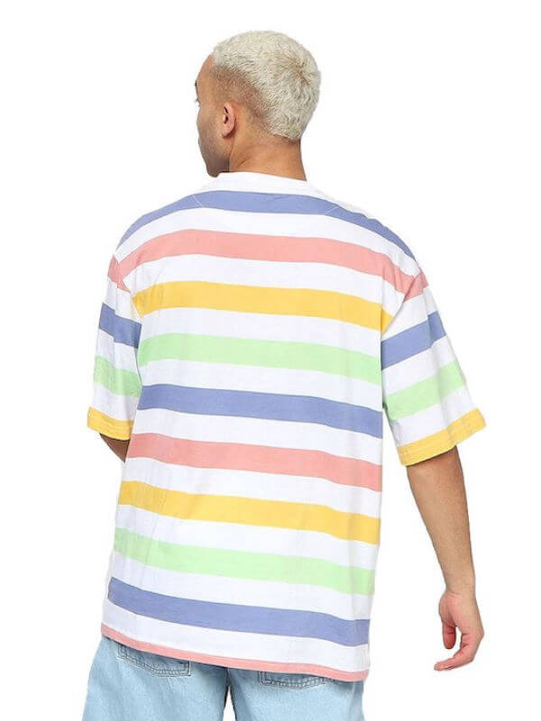 karl-kani-originals-stripe-t-shirt-mens-mint-light-rose-yellow-KM221-027-2-2