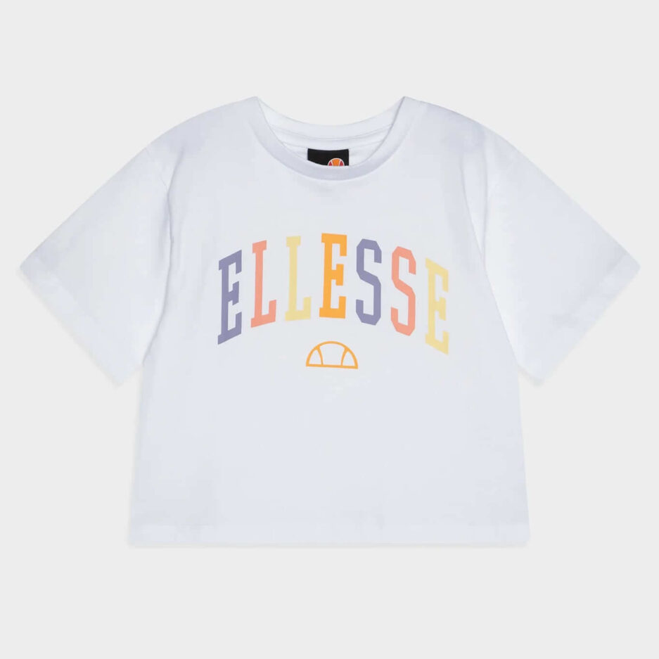 ellesse crop t-shirt paidiko