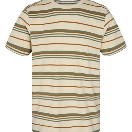 Anerkjendt Akrod Multi Stripe T-Shirt Men's - Olivine (901161-4070)