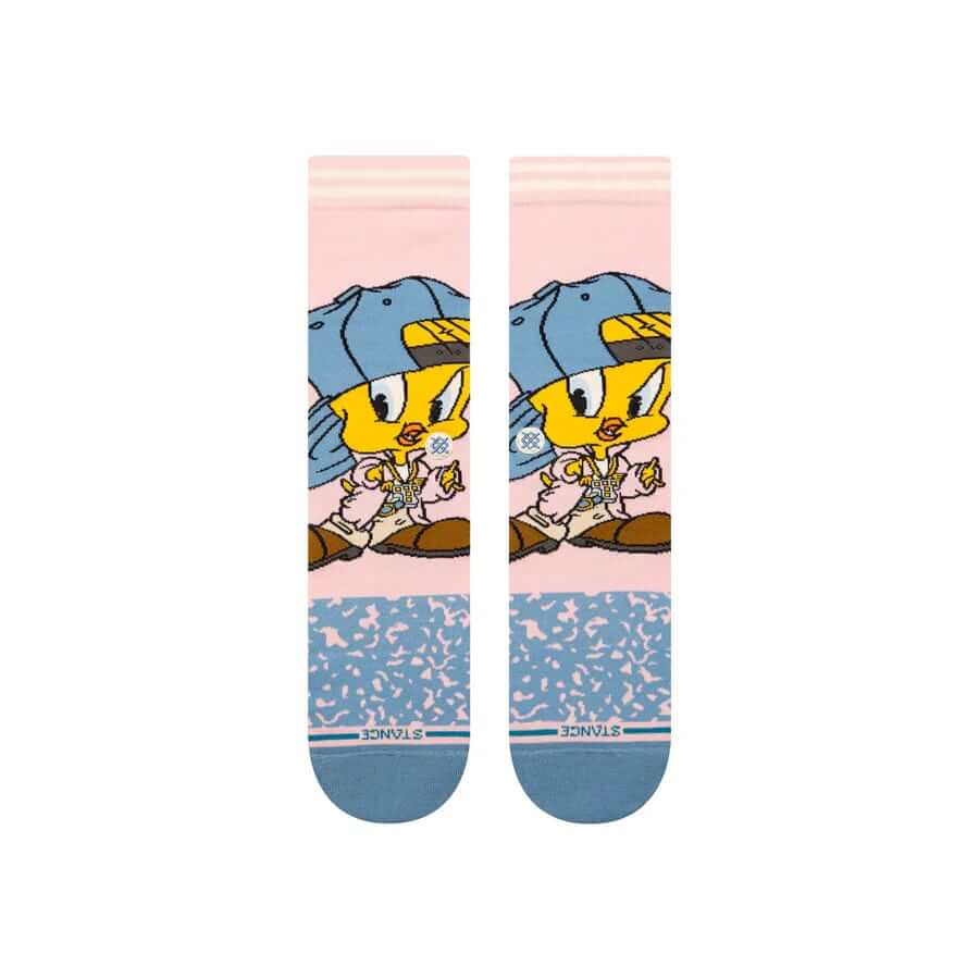 stance-x-looney-tunes-tweety-crew-socks-pink-a545c24twe-pnk-2
