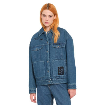 volcom denim jacket women