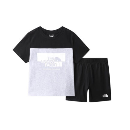 The North Face Boys Summer Set Σετ Παιδικό (2-7 Ετών) - Black/Grey (NF0A828PGAM)