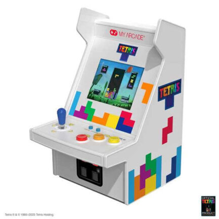 my arcade tetris portable gaming system