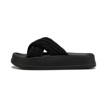 Puma Leadcat Platform Slides Sandals Women's - Black/Grey (400340-01)