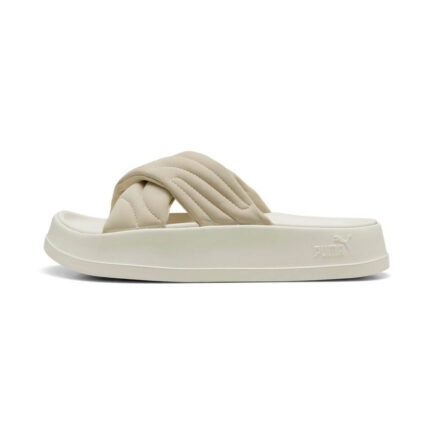Puma Leadcat Platform Slides Sandals Women's - Desert Dust/Warm White (400340-02)