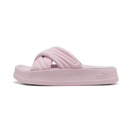 Puma Leadcat Platform Slides Sandals Women's - Rose Mauve (400340-05)