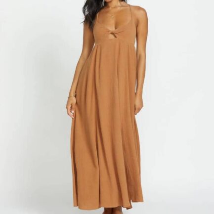 Billabong Modern Love Maxi Dress Women's - Doeskin (24B131525-DSN)
