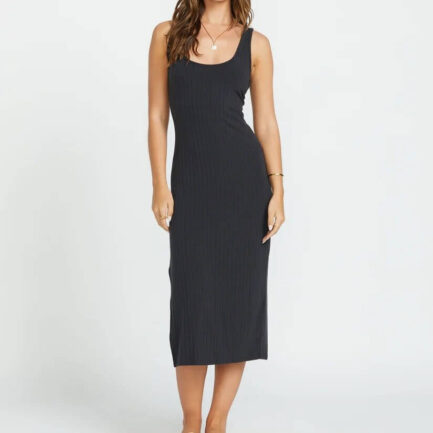 Billabong Take A Look Dress Women's - Black Sands (EBJKD00114-BSD)