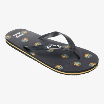 Billabong Tides Flip Flops Sandals Men's - Black (EBYL100027-BLK)