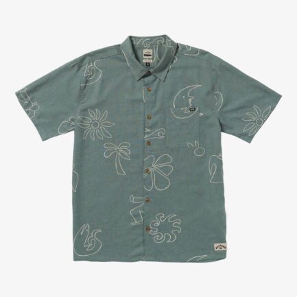 Billabong Together Woven S/S Shirt Men's - Fatigue (24A041515-FAT)