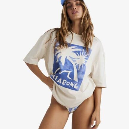 Billabong True Tides Tee Women's - Salt Crystal (UBJZT00490-SCS)