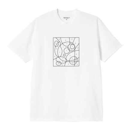 Carhartt WIP By The Numbers T-Shirt Men's - White/Black (I034775-00AXX)