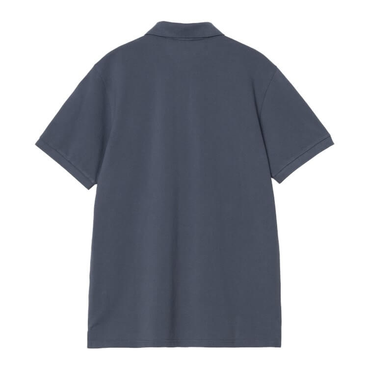 carhartt-wip-chase-pique-polo-s-s-mens-dusky-blue-gold-i023807-2q8xx-5