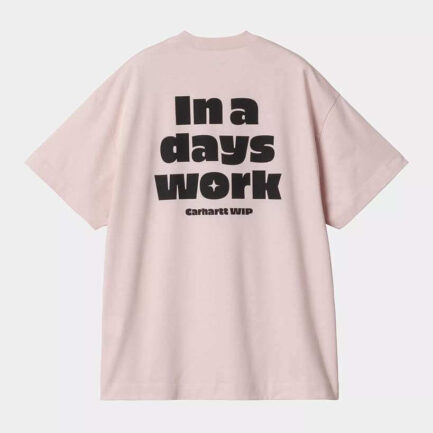 Carhartt WIP Day Off T-Shirt Women’s - Air Pink/Black (I034679-2YAXX)