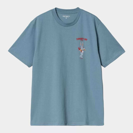 Carhartt WIP Old Friend T-Shirt Men's - Clay Blue (I034773-2PAXX)