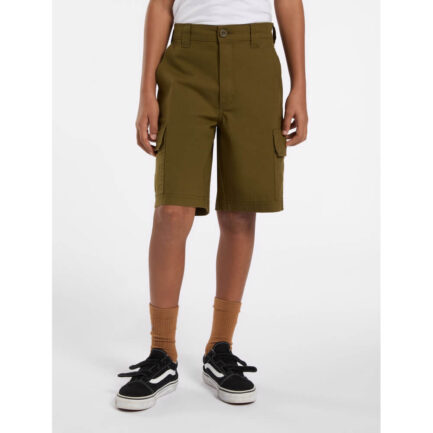 Dickies Boys Ripstop Cargo Shorts Kids (6-16 Years) - Dark Olive (DK0A862ZDKO)