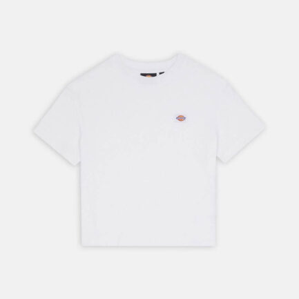 Dickies Oakport Boxy T-Shirt Γυναικείο - White (DK0A4Y8LWHX)
