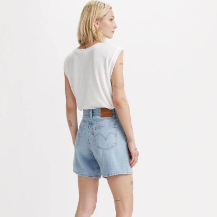 Levi's High Rise Baggy Jean Shorts Τζιν Σορτς Γυναικείο - Medium Indigo (A93110000)
