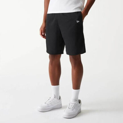 New Era Mesh Shorts Βερμούδα Ανδρική - Black (60667779)