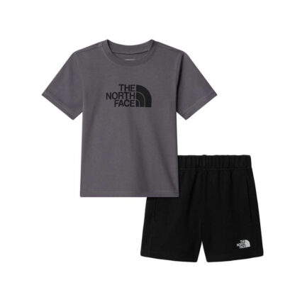 The North Face Summer Set Kid's (2-7 Years) - Smoked Pearl/Black (NF0A8ANURPI)