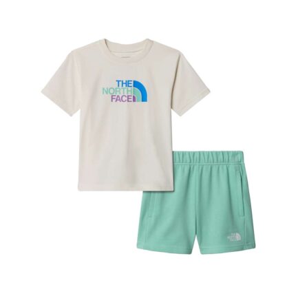 The North Face Summer Set Kid's (2-7 Years) - White Dune/Bright Foam (NF0A8ANU56R)