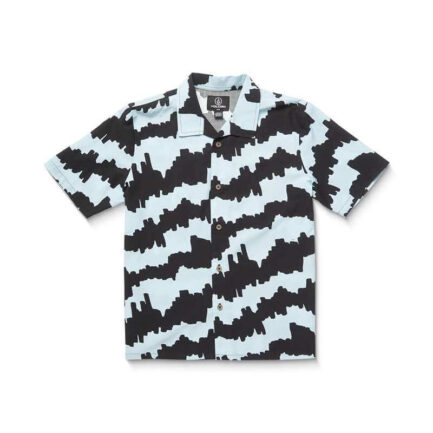 Volcom Boys Cosmic Love S/S Shirt Kid's - Ice Blue (MA444VB8-ICB)