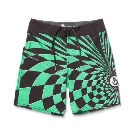 Volcom Boys Mod Spiral Stone Shield Μαγιό Παιδικό - Mint (XA423VB8-MNT)