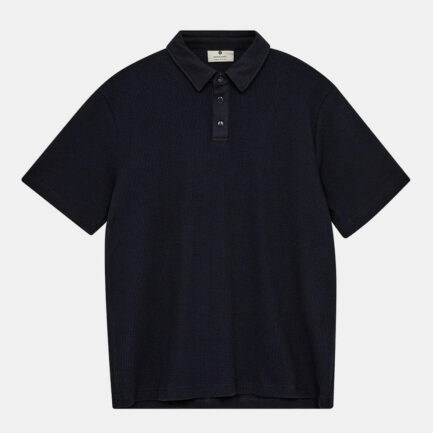Anerkjendt Akkikki Waffle Polo T-Shirt Men's - Sky Captain (901924-3059)