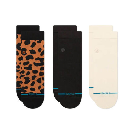 Stance Animaniac Quarter Socks 3 Ζευγάρια Κάλτσες Γυναικείες - Black (W345A25ANI-BLK)