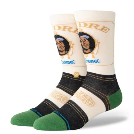 Stance X Dr. Dre The Chronic Crew Socks Unisex Κάλτσες - Black (A545A25THE-BLK)
