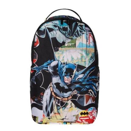 Sprayground DC Batman Collage Shark DLXR Backpack (B7340)