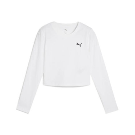 Puma Longsleeve Baby Tee Women's - White (629761-02)