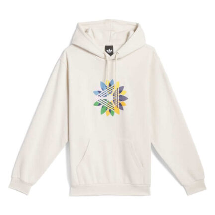 adidas Originals Skateboarding Pinwheel Trefoil Hoodie Unisex – Beige (JX5429)