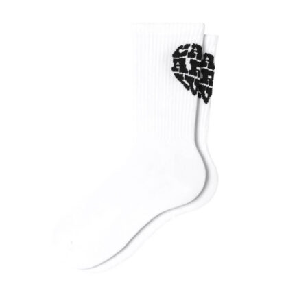 Carhartt WIP Heartbreaker Socks - White/Black (I034370-00AXX)