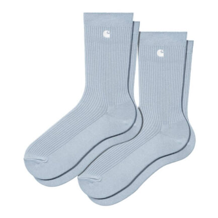 Carhartt WIP Madison Pack Socks - Air Sky/White (I034572-2W8XX)