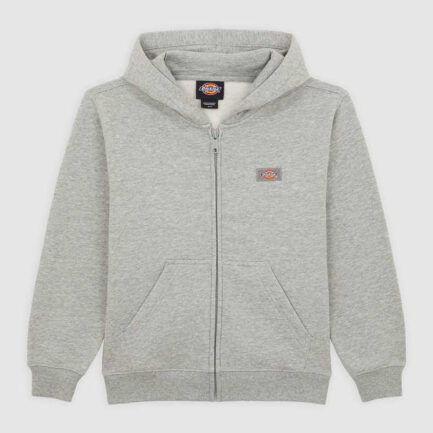 Dickies Boys Oakport Hoodie Heather Kids (6-14 Years) - Heather Gray (DK0A88BO0H2)