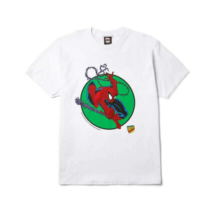 HUF x Marvel Spider-Man Three Hundred T-Shirt Men's - White (TS02724-WHITE)