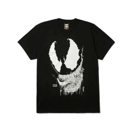 HUF x Marvel Spider-Man Vile T-Shirt Ανδρικό - Black (TS02726-BLACK)