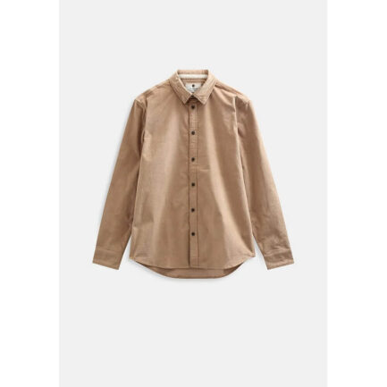 Anerkjendt Akleif Solid Cord L/S Shirt Men's - Beige (901672-5692)